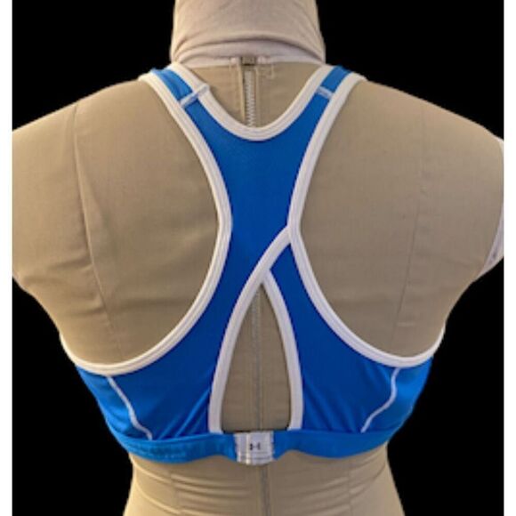 Under Armour Sports Bra Sz. XL Racer Back Substantial Comfort Athleisure - Picture 3 of 9
